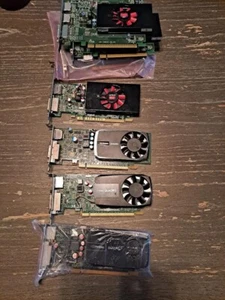 7x GPU Lot – Radeon R7 450 (4GB) + R5 240/340X + Quadro 600 – Tested Working - Picture 1 of 3