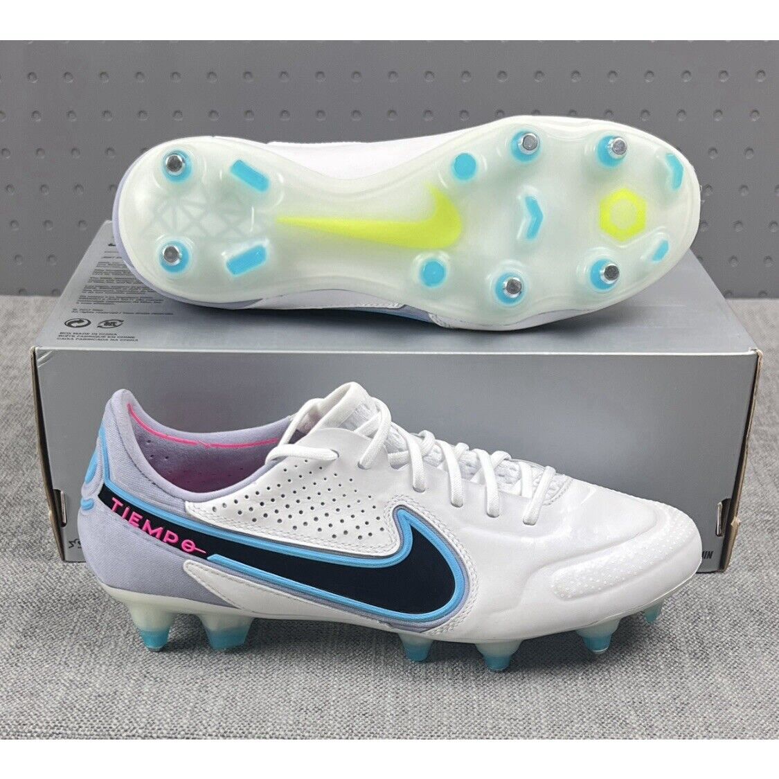 Nike Tiempo Legend 9 Elite SG Gray for Sale | Authenticity Nike Tiempo Legend 9 Elite SG Gray for Sale | Authenticity