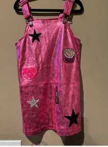 Mia New York brand new pink with appliqués dress for girl in size 6 - Picture 1 of 4
