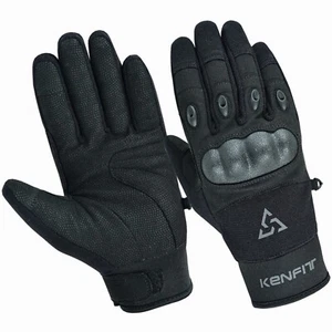 Belüftete Motorradhandschuhe Ganzjahres TPU Knöchelschutz Touch Finger KENFIT - Bild 1 von 10