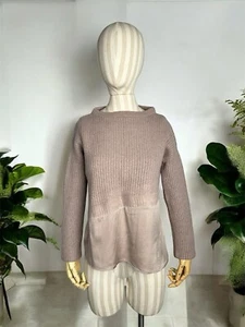 Brunello Cucinelli 100% Cashmere Sweater Size: L Pocket Silk Classic Luxury - Picture 1 of 23
