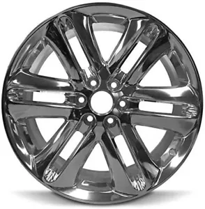 New 22" x 9" Polished Alloy Replacement Wheel Rim 2004-2022 for Ford F-150 - Picture 1 of 2