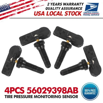 4PCS TPMS 56029398AB For Volkswagen Routan 2011-2014 Durable OEM replacement New - Image 1 of 4