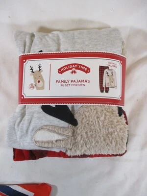 Hombres - Reno de vacaciones - Pijama / Ropa de dormir - Talla 3XL - Nuevo Foto 1 de 4