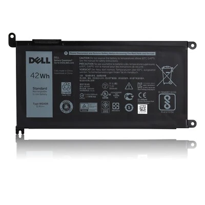 Genuine OEM WDX0R WDXOR NEW Dell Inspiron Battery 15 5567 5568 13 5368 7368 42Wh - Image 1 of 4