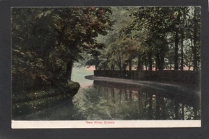Postcard Enfield London early view of New River - Picture 1 of 2