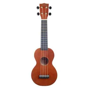 Mahalo MR1TBR Rainbow Series Soprano Ukulele, Transparent Brown - Picture 1 of 7