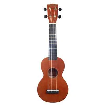 Mahalo MR1TBR Rainbow Series Soprano Ukulele, Transparent Brown - Image 1 of 4