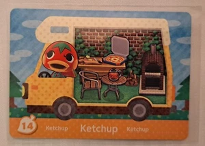 Ketchup - 14 - RV Welcome Series - Authentic Animal Crossing Amiibo Card - Picture 1 of 1