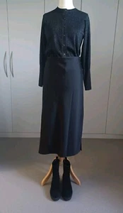 H&M Premium Satin Skirt Size L BNWT - Picture 1 of 2
