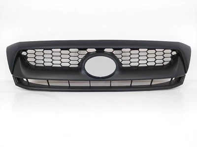 Matt Black Grill for Toyota Hilux 2008-2011 SR5 Workmate TGN KUN GGN with Clips - image 1 of 4