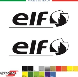 2 ADESIVI ELF 1 mm.70x22 STICKERS KAWASAKI CITROEN FRANCE ZX-10R ER-6N ZX-6R - Imagen 1 de 1