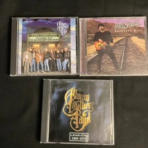 ALLMAN BROTHERS BAND BOB SEEGER LOT OF 3 CDS CLASSIC ROCK/SOUTHERN ROCK HITS - Picture 1 of 10