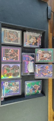 Lote Evan Fournier Prizm con autógrafo, lote de 10 tarjetas, automático gratis Foto 1 de 4