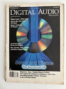 Premier Issue Digital Audio Magazine September 1984 - Picture 1 of 2