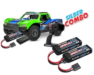 Traxxas Mini Slash BL-2S Brushless grün Silber Combo TRX108164-1-GRN-SILBER-C... - Bild 1 von 3