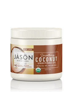 4-Pack JASON Organic Coconut Oil 15 oz  USDA Certified Body & Hair Moisturizer - Picture 1 of 2