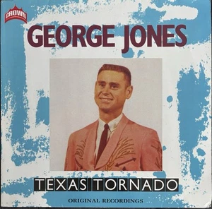 George Jones Texas Tornado Original Recordings Vinyl LP HTF OOP 1986 Compilation - Imagen 1 de 5