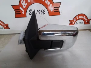 2021 2022 2023 F150 SIDE VIEW MIRROR LH CHROME W MEMORY W/O CAMERA - Picture 1 of 12