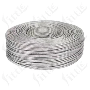 304 Stainless steel wire rope cable 0.3/0.4/0.45/0.5-20mm 7X7 7X19 Wire Rope - Picture 1 of 10