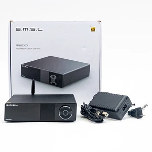 SMSL M200 DAC (Digital-to-Analog Converter) with Box, USB Cable, Power Supply - Picture 1 of 8