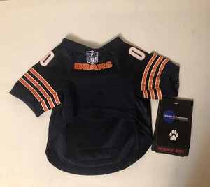 Little Earth Productions Neu mit Etikett NFL Chicago Bears Hundetrikot Haustierbekleidung Größe Small - Bild 1 von 2