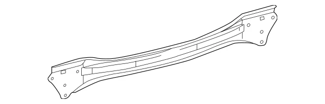 GENUINE TOYOTA YARIS 2012-2018 REAR BODY REINFORCEMENT, 52172-52020 Foto 1 de 1