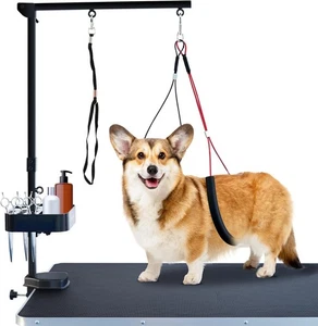 Dog Grooming Arm - 35" Dog Grooming Table Arm with Clamp and Post - Picture 1 of 8