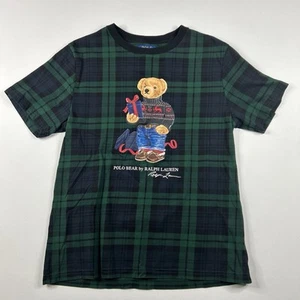 Polo Bear by Ralph Lauren Polo Shirt Youth Size L 14-16 NEW RARE Plaid Style - Picture 1 of 5