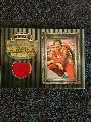 2009 Press Pass Legends Artifacts Tim Richmond Race Used Firesuit. 13/25 - Image 1 of 4
