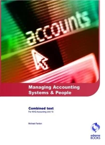 Managing Accounting Systems & People (AAT/NVQ Accounting) By Mic - Picture 1 of 1