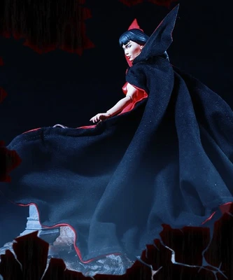 1/12 Custom Wired Cape Cloak for 6" Action Figure Vampirella (No Figure） - Image 1 of 4