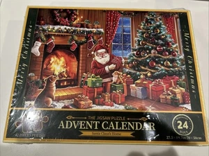 Adventskalender Weihnachten Puzzle, Weihnachtsmotiv 24 Tage - Bild 1 von 4