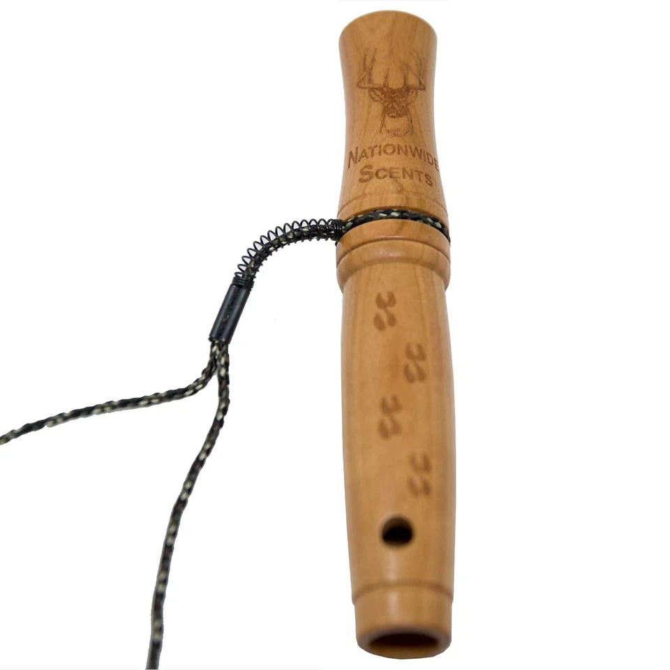 Nationwide Scents All in One Deer Hunting Wooden Cherry Grunt Call Buck Tube