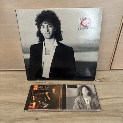 Kenny G Vinyl & CD LOT Duotones - Breathless & Holiday Album - Image 1 of 4