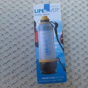 NUOVO sistema bottiglia filtrazione acqua Lifesaver 4000 UF campeggio viaggio escursionismo - Foto 1 di 5