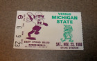 Northwestern Wildcats 11/23/1968 Football Ticket Stub vs Michigan State Spartans
