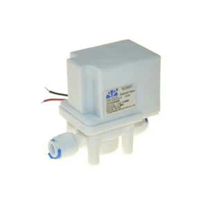 24VDC 1/4" NC Plastic Electric Water Solenoid Valve 18 seconds AUTO Flush Valve - Picture 1 of 3