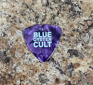 BLUE OYSTER CULT - BUCK DHARMA Signature Tour Chitarra Pick Basso Viola - Foto 1 di 2