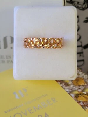 Bomb Party Noviembre 2024 Talla 7 "Trendy Moments" LC Topacio Ámbar, Oro Rosa Foto 1 de 4