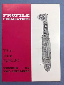 No.110 - AIRCRAFT PROFILE PUBLICATIONS - The Fiat B.R.20 - VG Condition - Bild 1 von 3