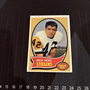 1970 Topps Football Card Dick Hoak Pittsburgh Steelers #28 - Picture 1 of 6