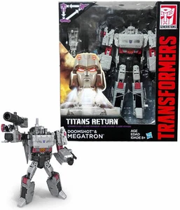 Transformers Titans Return DOOMSHOT & MEGATRON V Class Gift Robots Action Figure - Picture 1 of 7