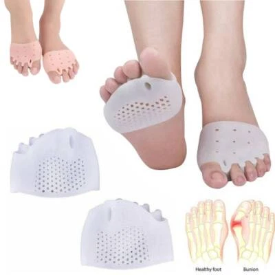 2pz Silicone Alce Correttore Ortesi Dritto Separatore Sollievo Dolore - Immagine 1 di 4