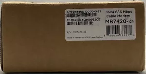 Motorola 16X4 Cable Modem Model MB7420, 686 Mbps Refurbished. #Y71 - Picture 1 of 4