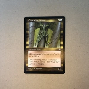 MTG Crystalline Sliver ~ Stronghold Sliver ~ Magic The Gathering Card - Picture 1 of 1