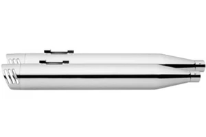 HARLEY DAVIDSON SLIP ONS CHROME DRESSER 4" FREEDOM PERFORMANCE HD00609 HD-44 - Picture 1 of 4