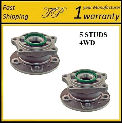 REAR Wheel Hub Bearing Assembly For VOLVO 2002-2009 S60/2004-2006 S80 4WD (PAIR) - Image 1 of 3