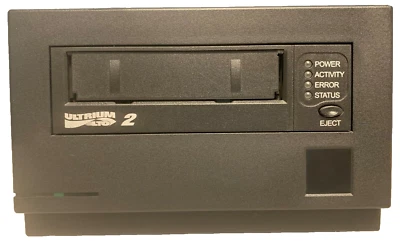 QUANTUM LTO 2 SCSI LVD EXTERNAL Tape Drive  CL1002 TE3200-012 JK00675 - Image 1 of 4
