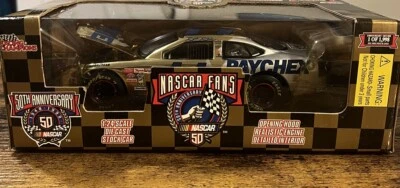 1998 Racing Champions Gold 1/24 Diecast Brett Bodine #11 Paychex 1 of 1998 NIB - Image 1 of 4